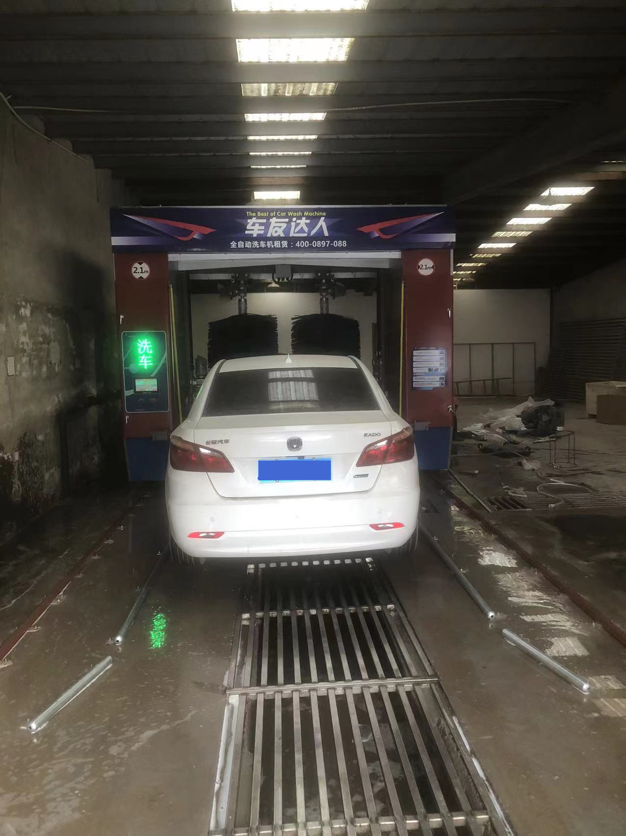 10万全自动洗车机视频,车友达人全自动洗车机价格是多少