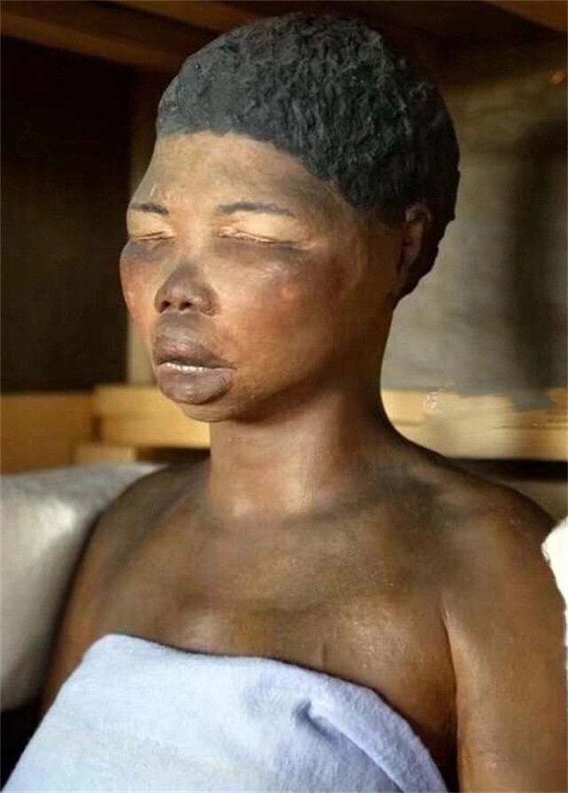 南非少女巴特曼照片,南非萨拉巴特曼标本