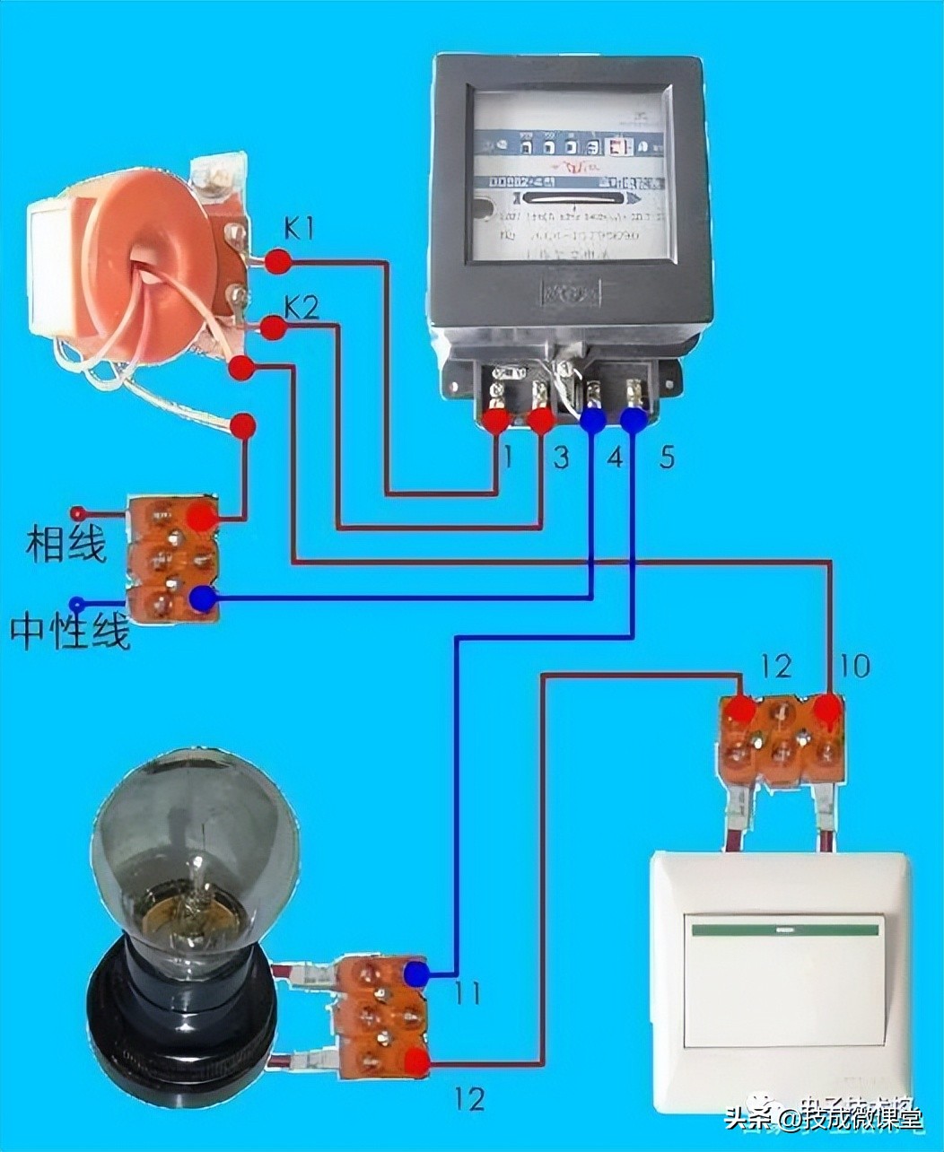 k21三相异步电动机单相接线图,三相电机接单相220v接线图