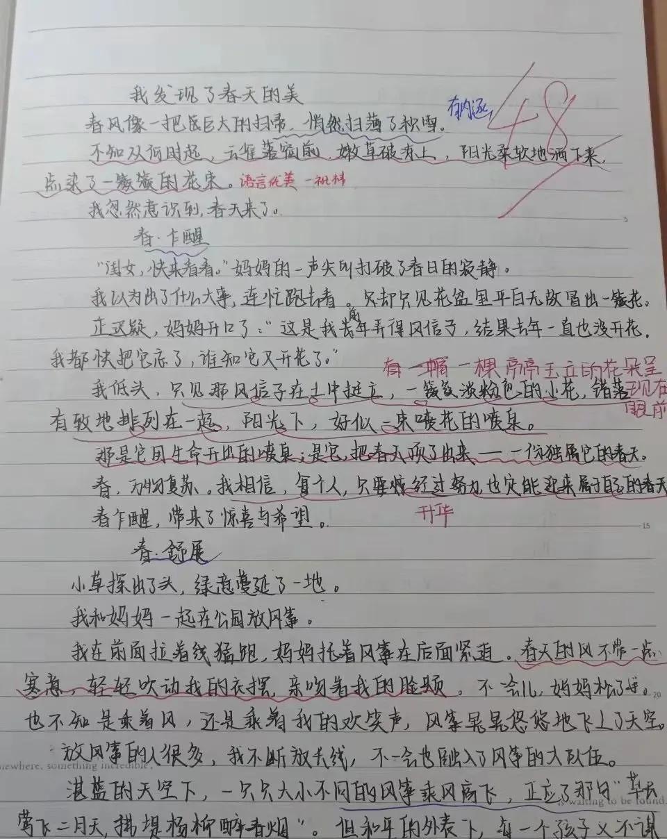 萍老师带你走进——作文修改盛宴