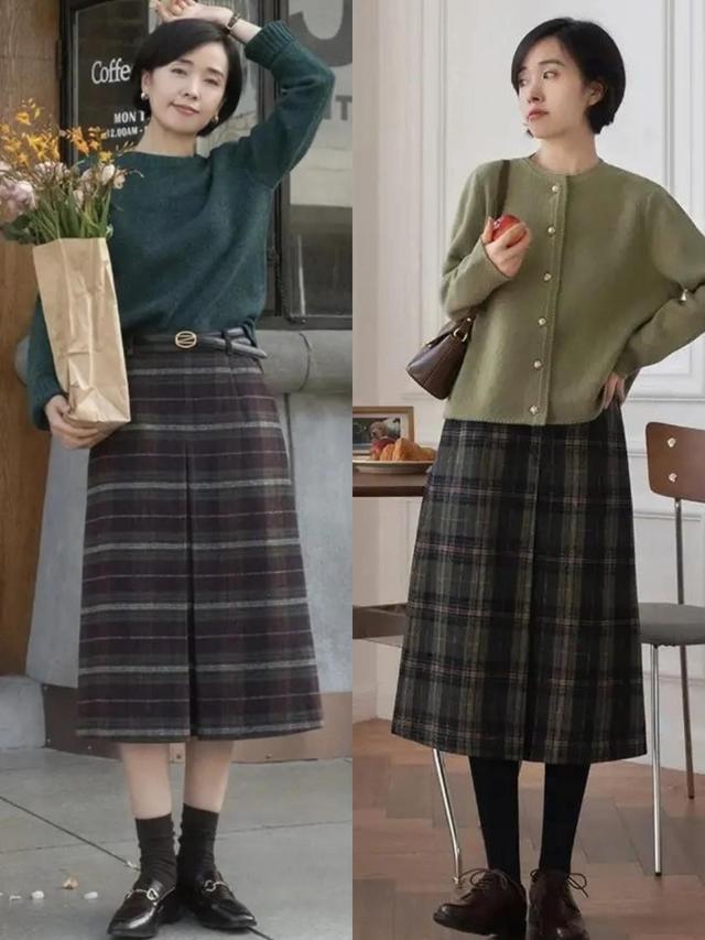 冬天穿“半身裙”，该如何搭配？这些穿搭技巧，教你穿出高级感