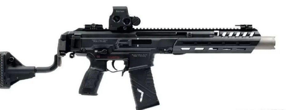 hk437伸缩版,hk437冲锋枪