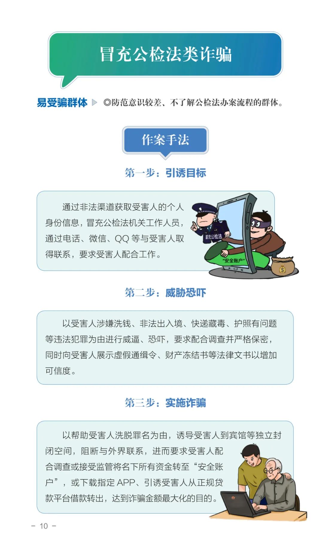 国家反诈中心谈当前电信网络诈骗,反诈宣传一图看懂电信网络诈骗