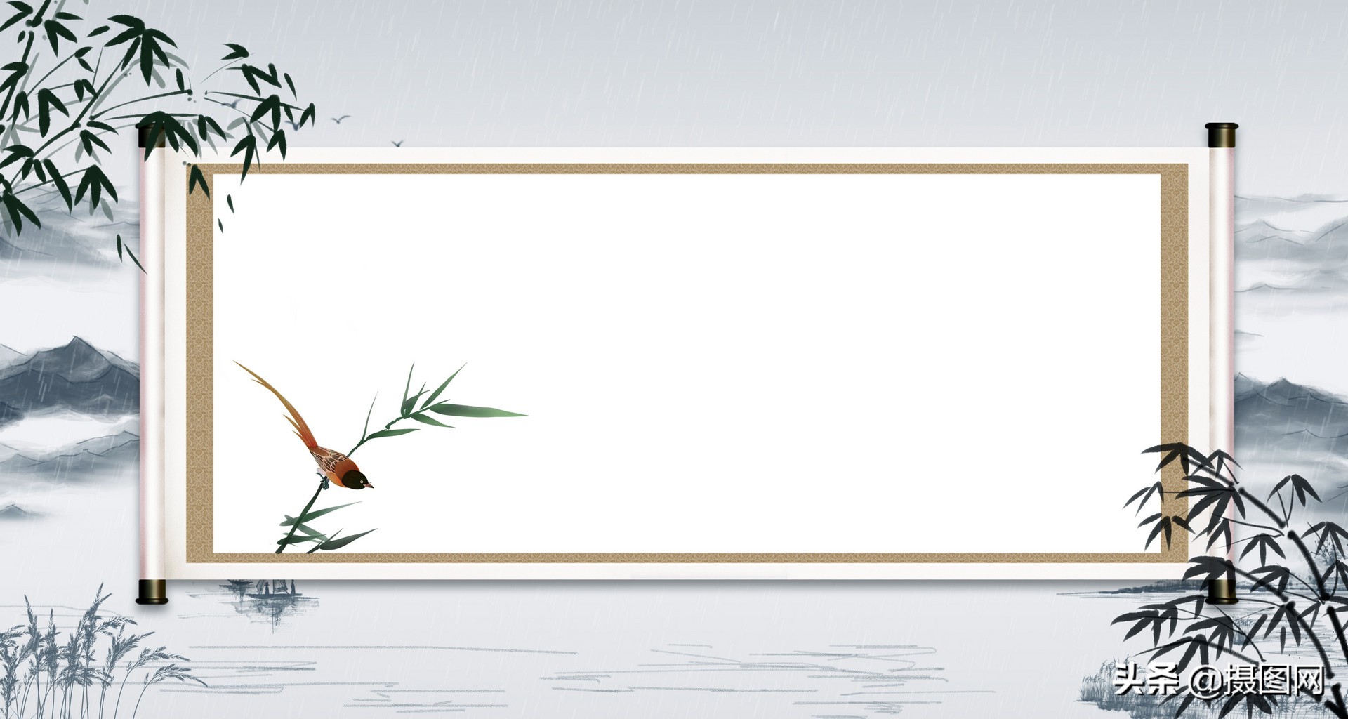 古风风格宫廷背景图,中国风背景图古典竖版