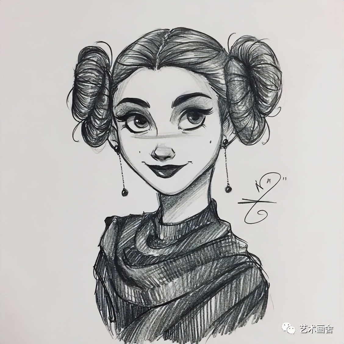 素描绘画是采用哪种表现技法,如何学会素描画动漫人物