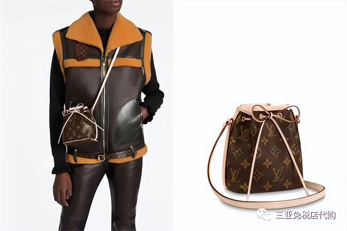 lvnano水桶包新款旧款对比 (lv必买的经典款老花白色水桶包)