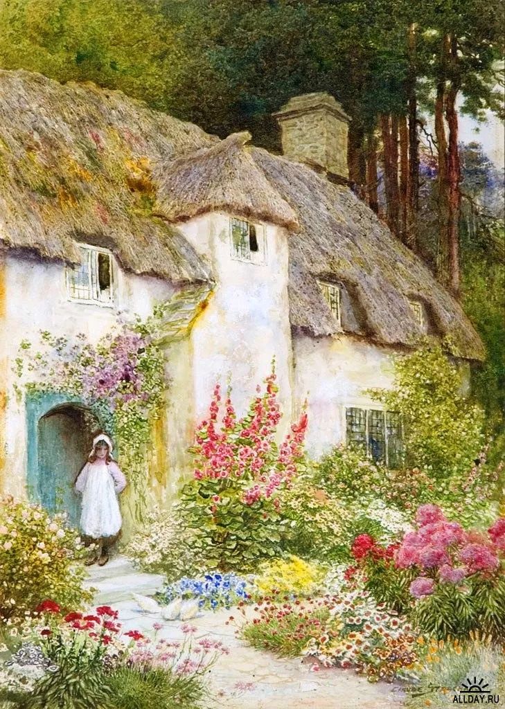 水彩画家约瑟夫的城市风光作品,英国水彩画家理查德索恩