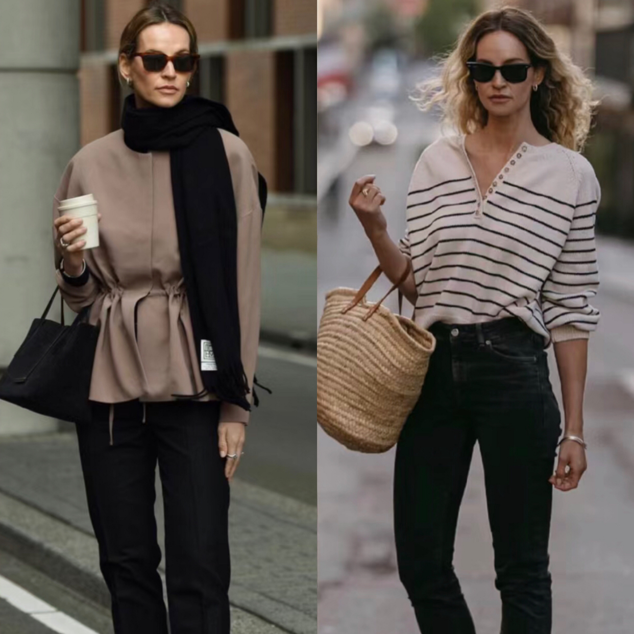 黑裤子怎么穿搭显腿长,黑裤子怎么穿搭好看