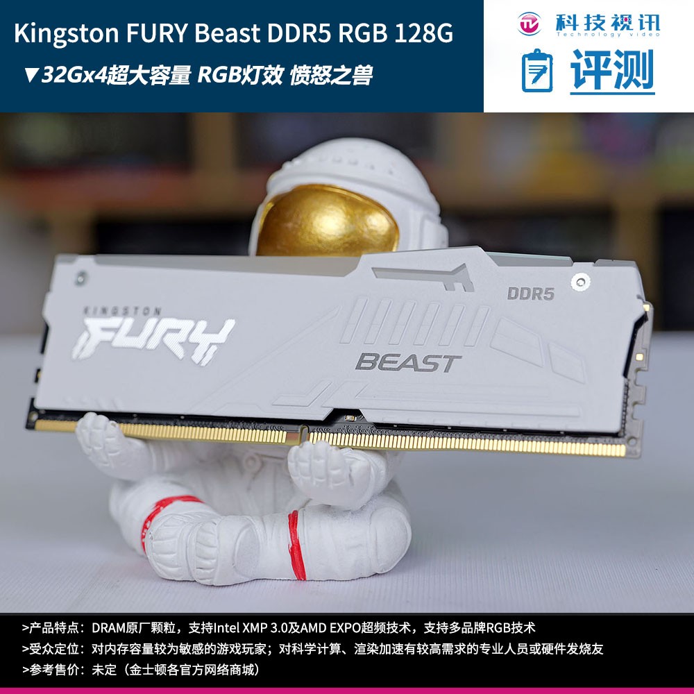 打造本地AI训练中心KingstonFURYBeast内存评测