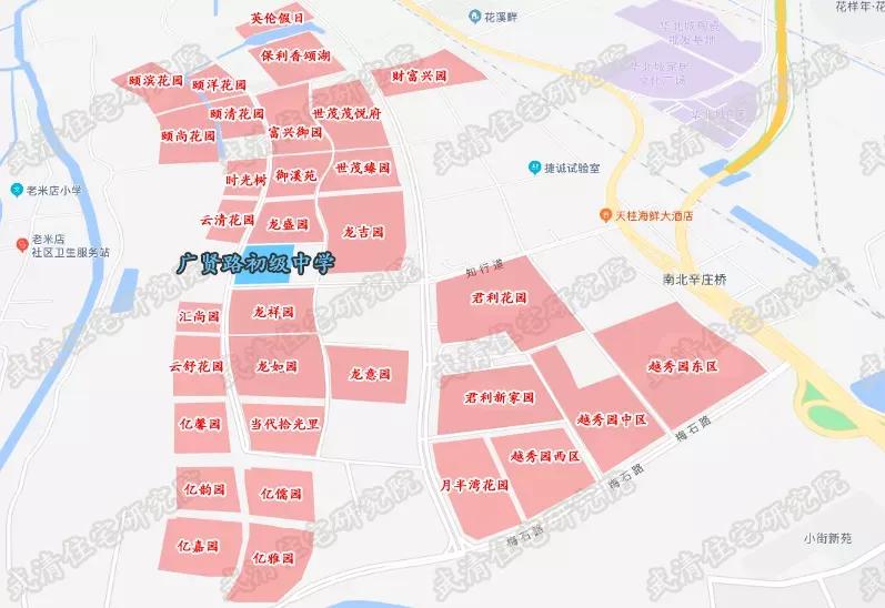 武清哪个初中好对应学区是哪里,武清初中划片范围图