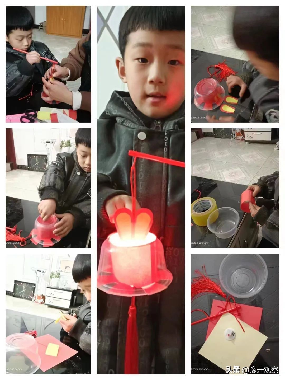 小学生元宵节做花灯活动,小学元宵节做花灯