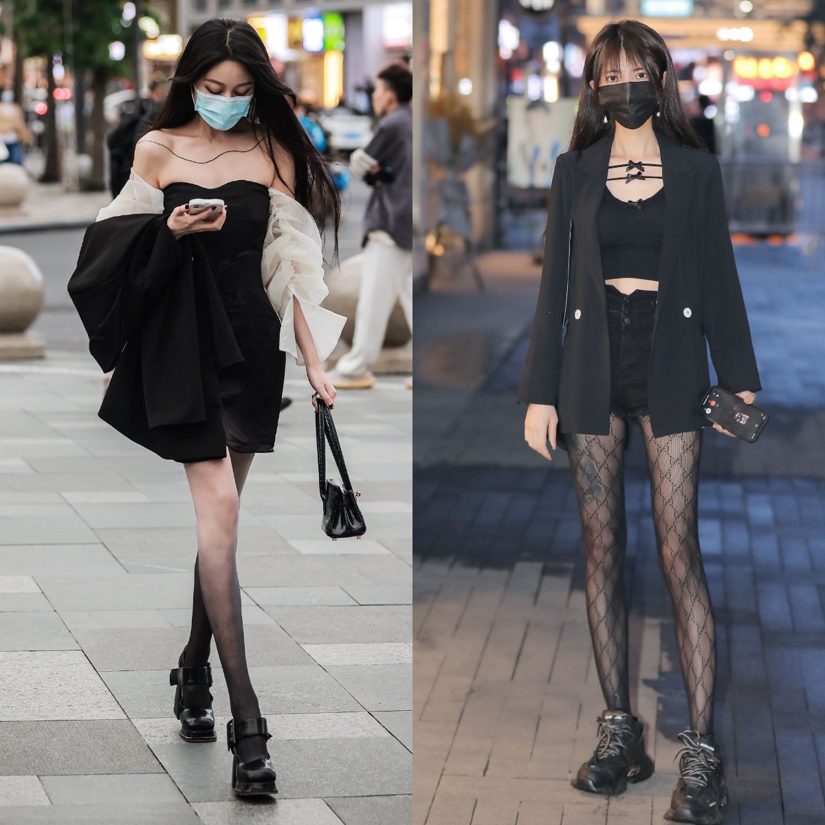 白丝小腿袜穿搭高级感,长腿袜怎么穿才更漂亮呢