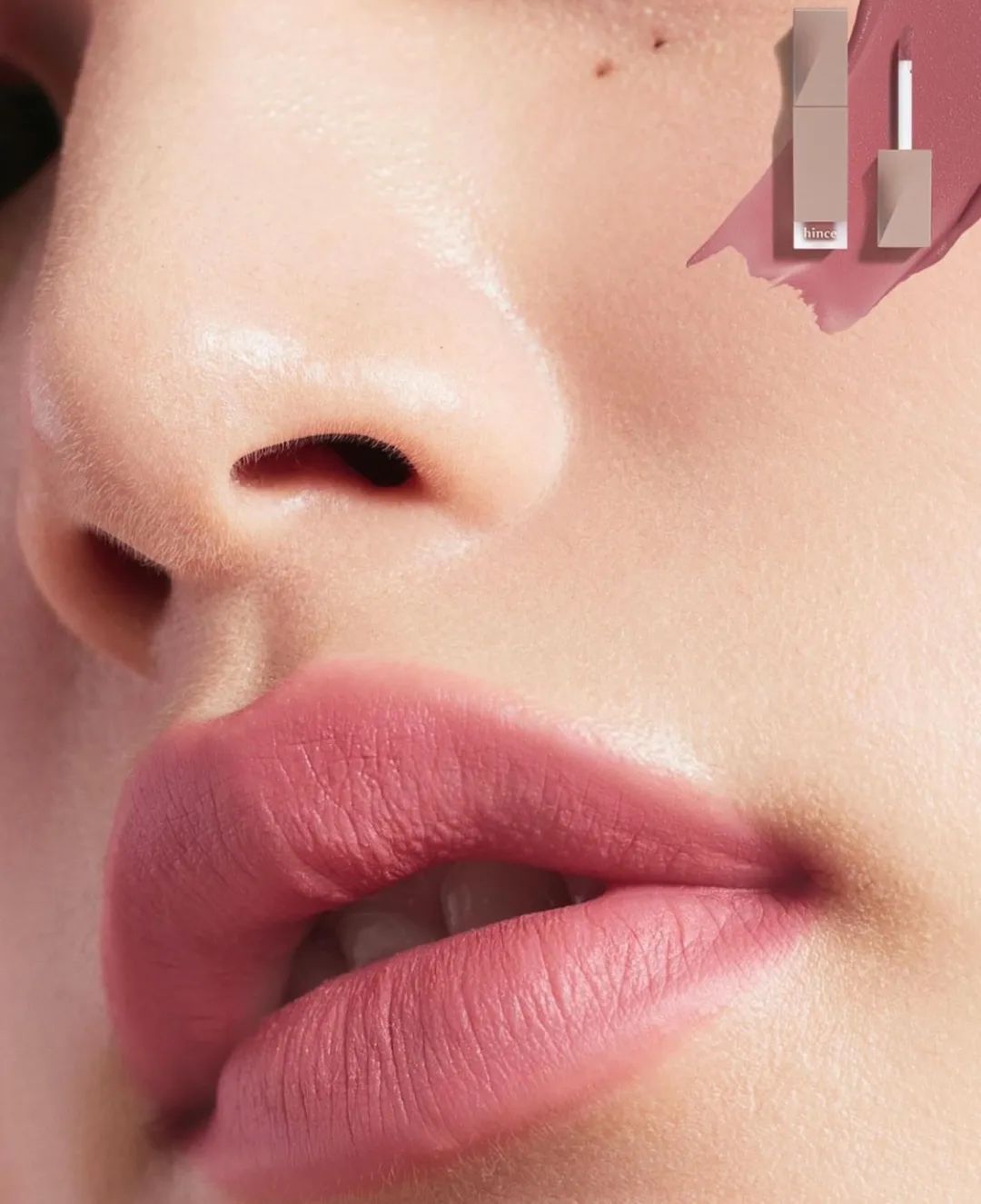 低饱和度嫩粉口红,粉粉嫩嫩的口红学生