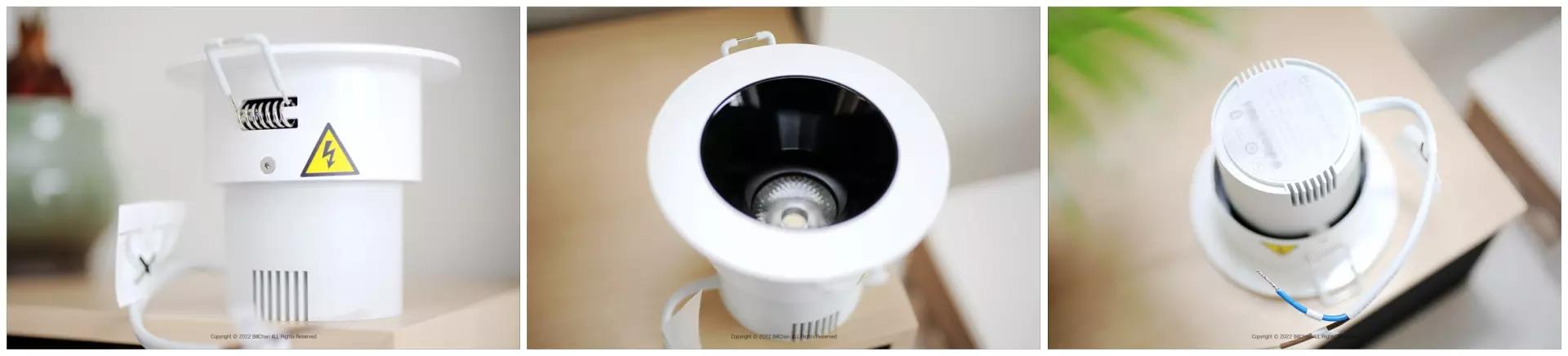 米家LED智能射灯,米家mesh明装射灯评测