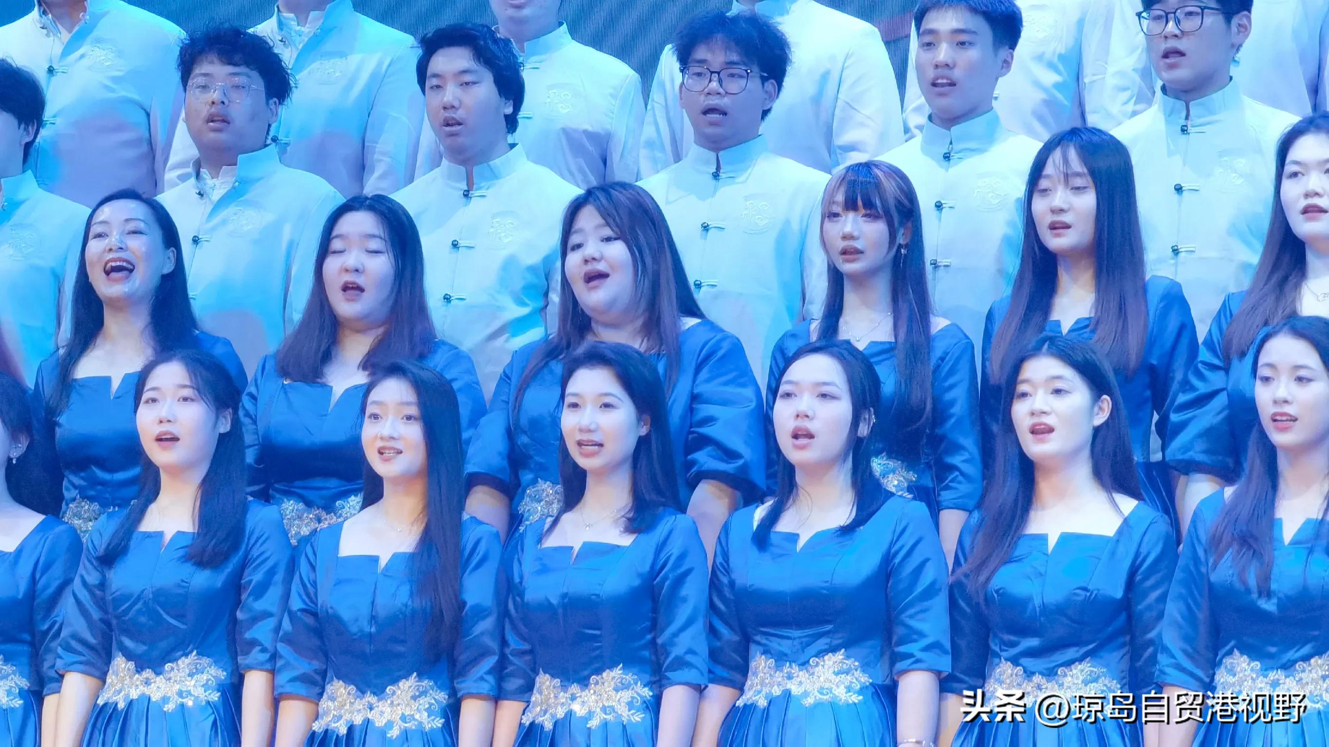 南海音乐学院合唱团汇报演出,海经院南海音乐学院合唱团