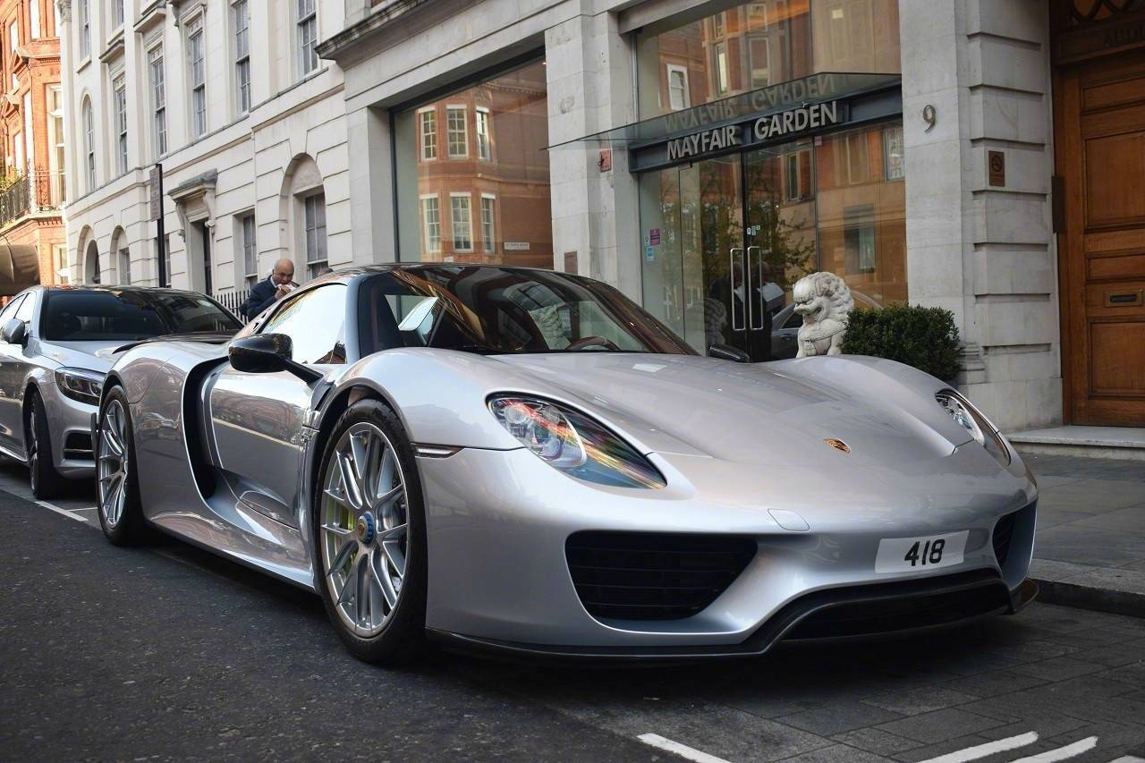 保时捷918spyder现场声浪,富二代开保时捷918spyder