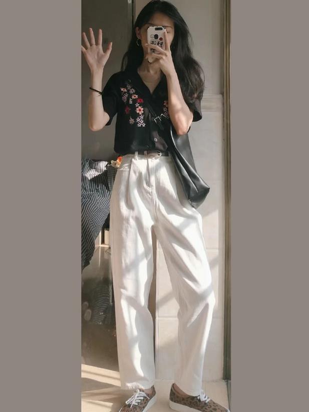 夏天穿什么裤子凉快休闲又显瘦,梨形身材夏天穿什么裤子显瘦