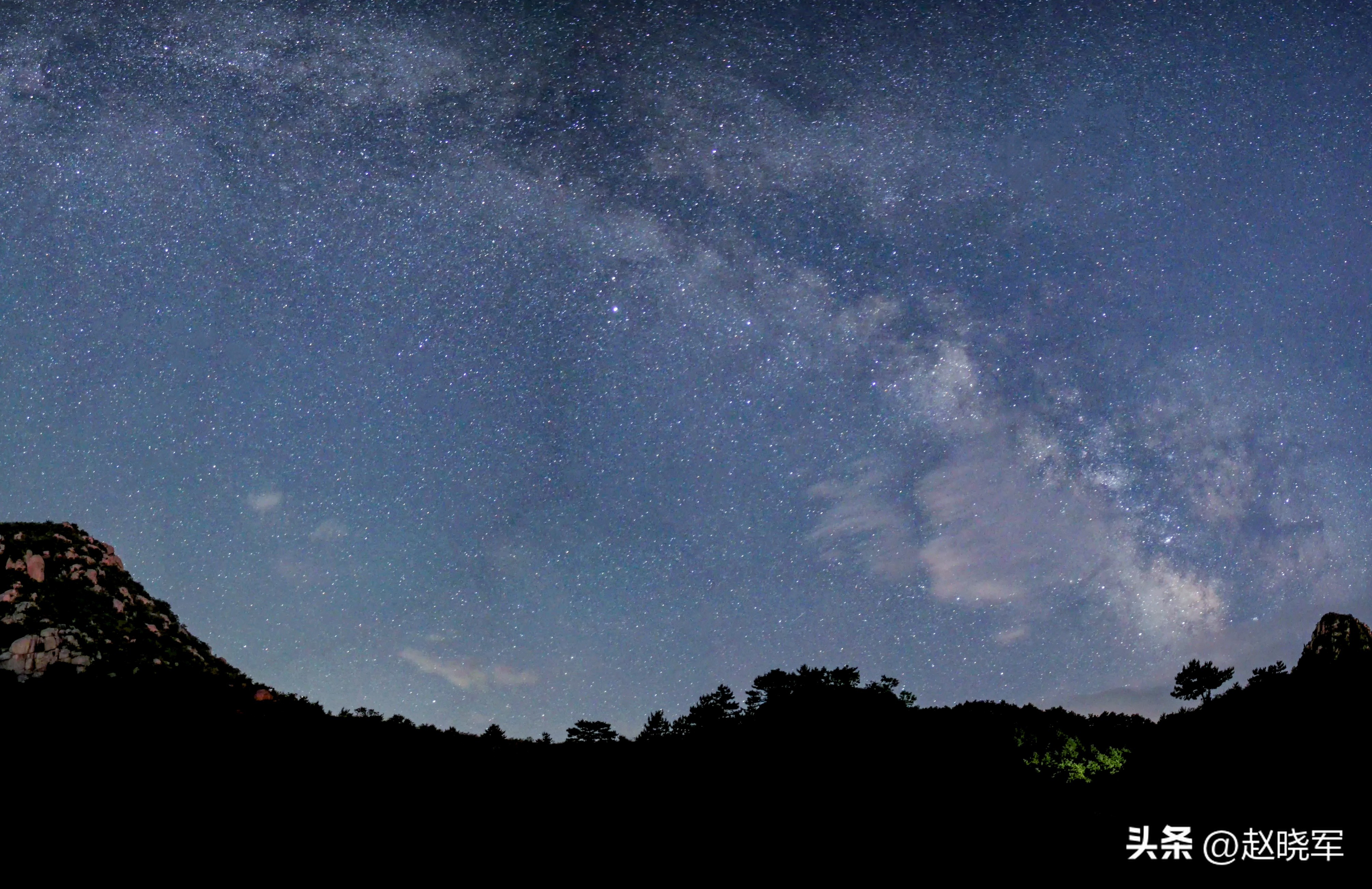 手机银河拍摄,苹果手机摄影拍银河