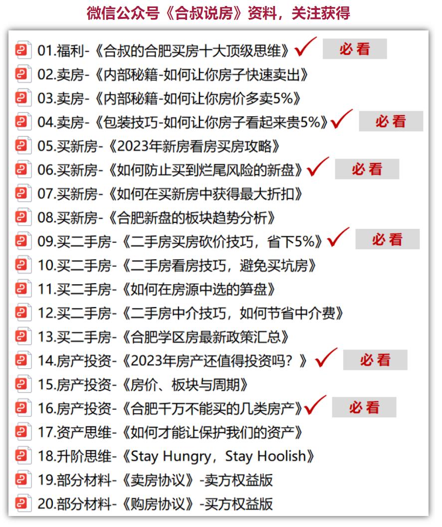 合肥买房策略2021下半年,合肥楼市当下买房核心原则