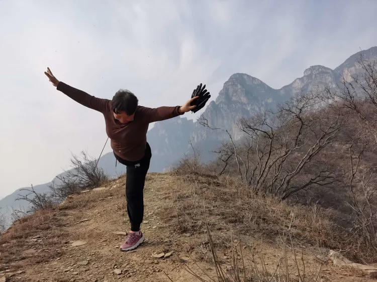 绝壁大梯白云寺,徒步白云寺