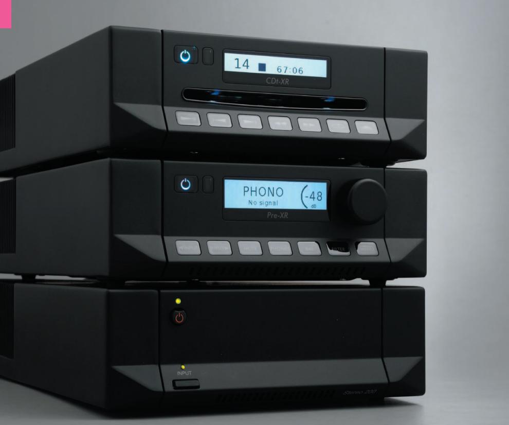 CyrusAudioCDt-XRCD转盘/Pre-XR解码前级与Stereo200立体声后级