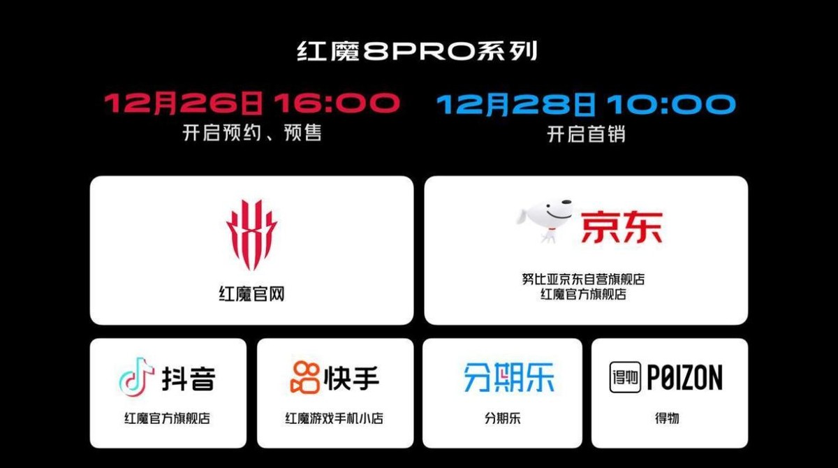 红魔8pro震撼发布,红魔8pro最新售价