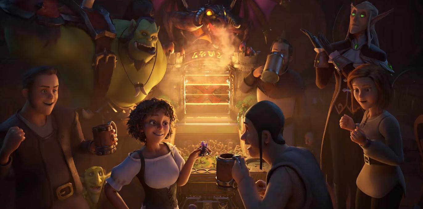 皇室战争刚发行时的游戏宣传片,皇室战争手游战斗宣传片