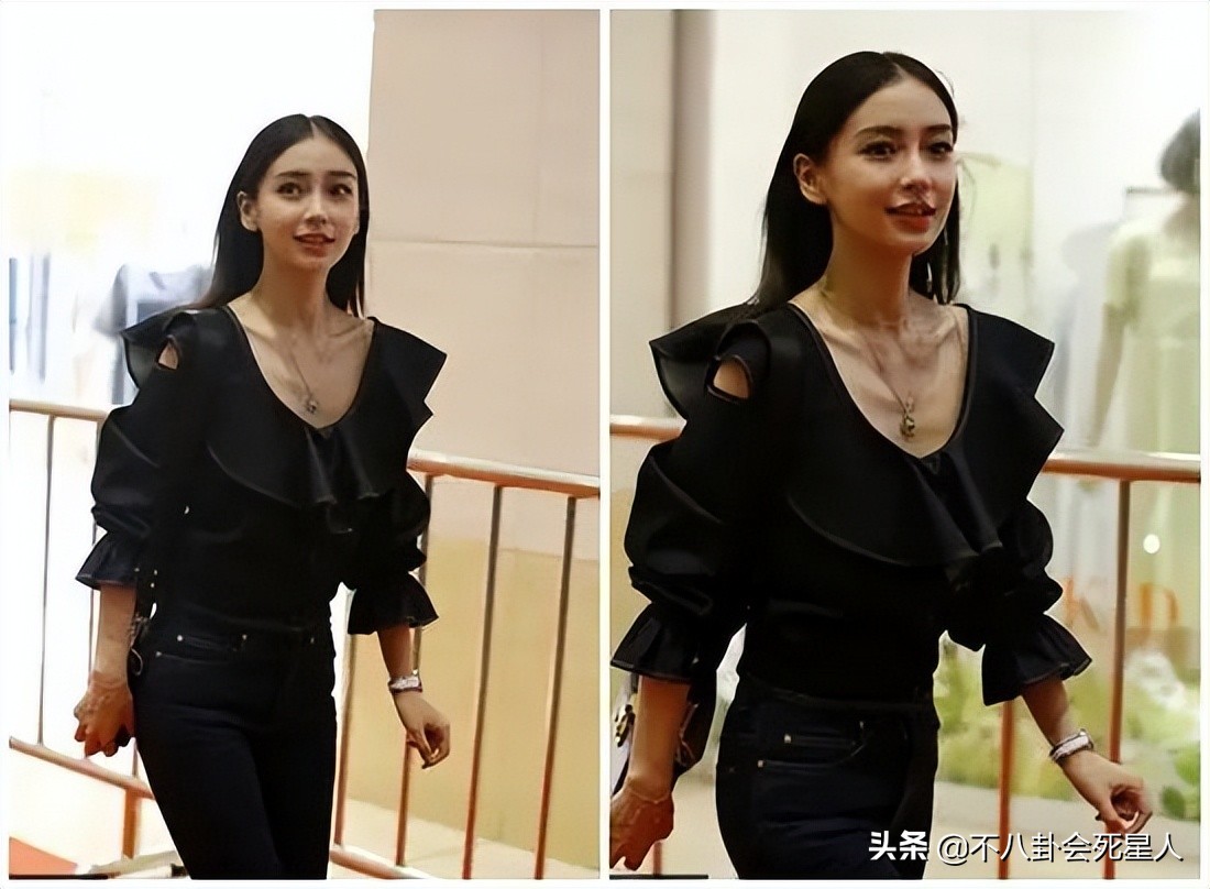 杨幂杨颖身材对比,杨幂的腰臀比