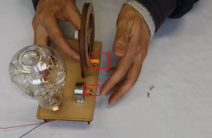 科学小制作发电灯,手工制作磁铁发电节能灯