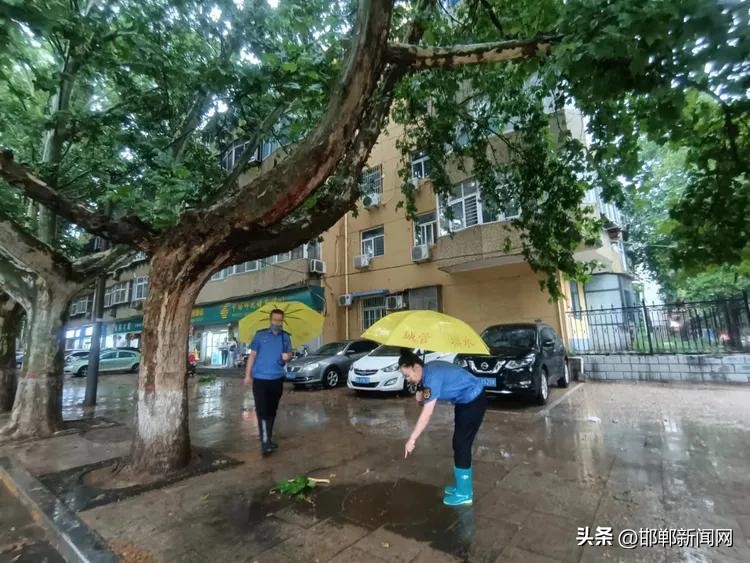 迅速行动排除积水抢修道路,及时排涝确保安全度汛
