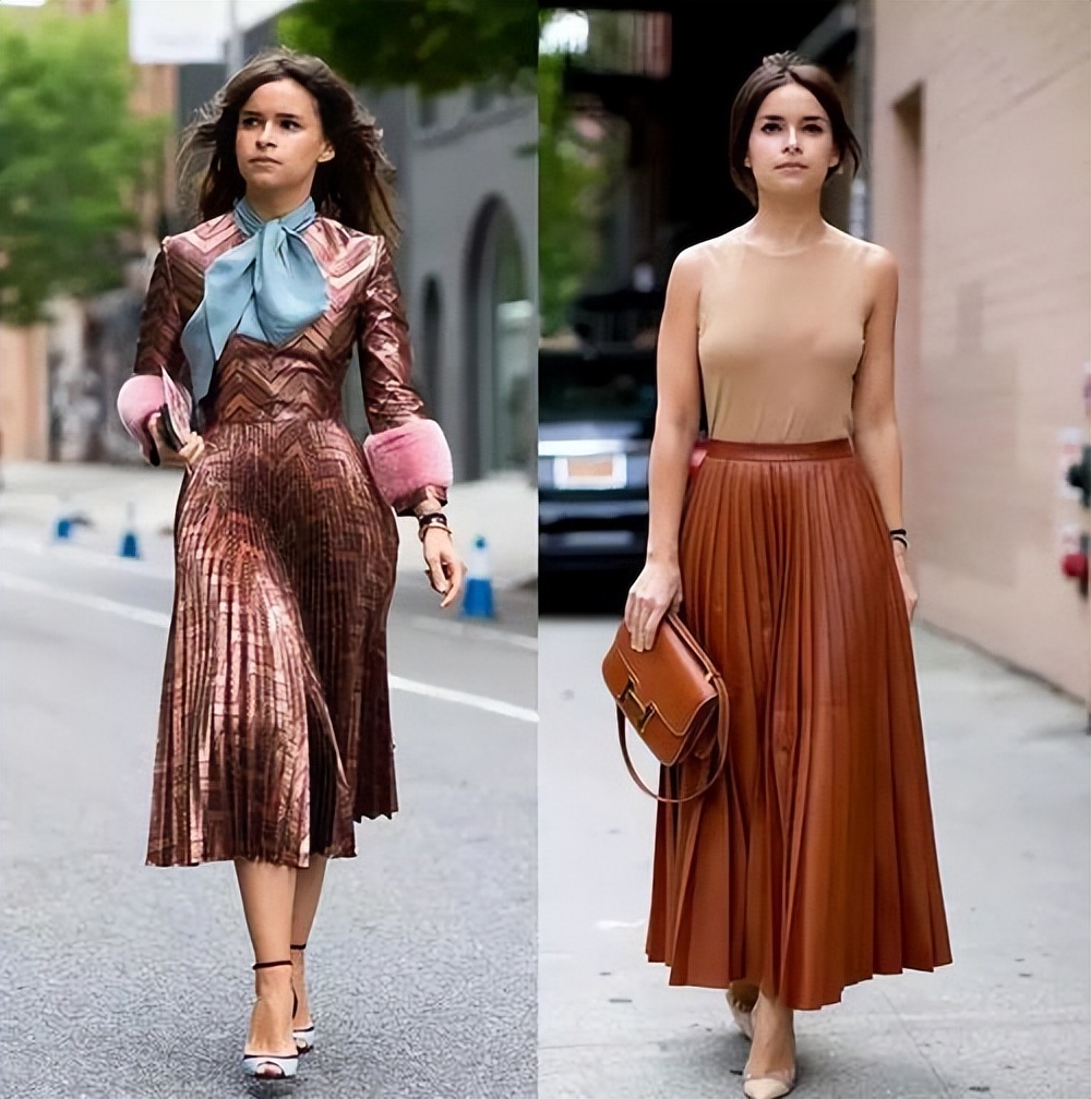 小个子这样穿太好看了显高显瘦,高个子如何穿显高显瘦