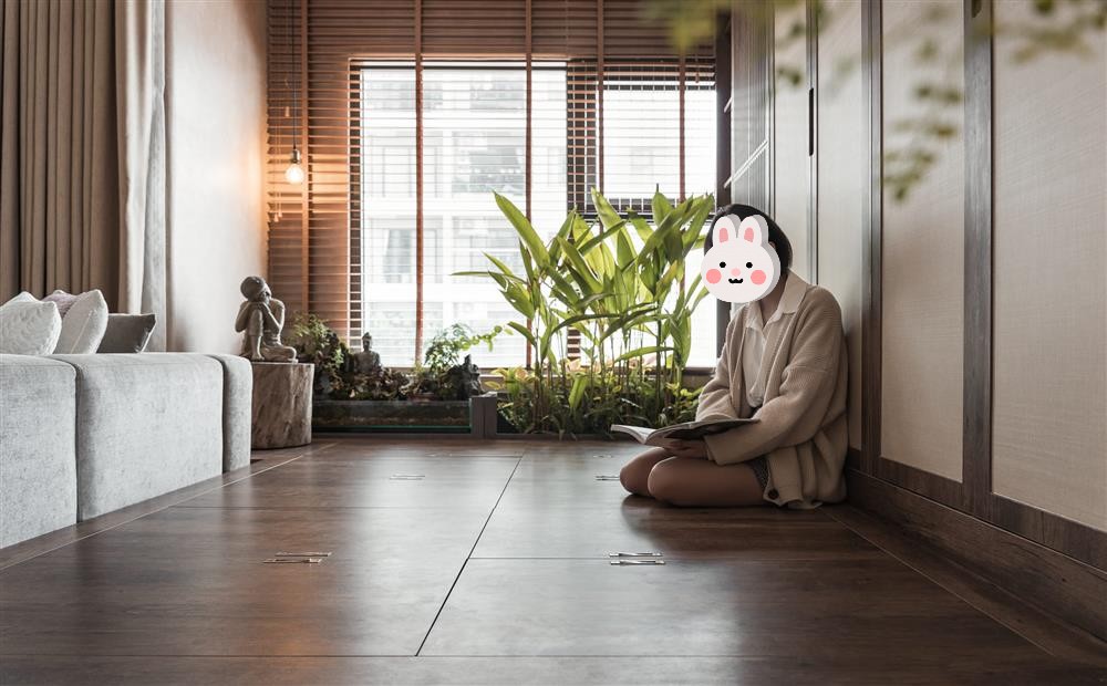 沙发不靠墙收纳柜,沙发收纳加电视背景墙收纳