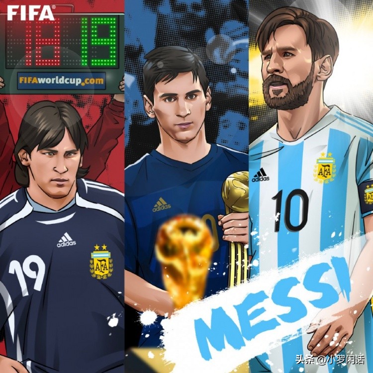 世界杯32强巡礼阿根廷,两代球王在欧洲杯