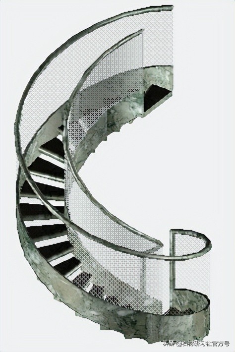 cad三层旋转楼梯平面图,地下旋转楼梯设计尺寸详图cad