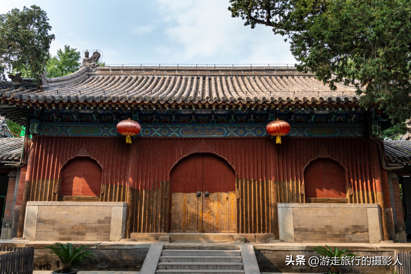 两夜一天游北京,石景山模式口古街