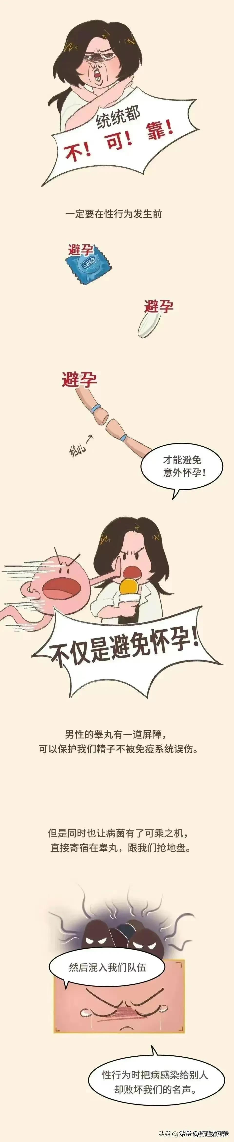 男女发生关系，最后关头不射进去会怀孕吗？漫画