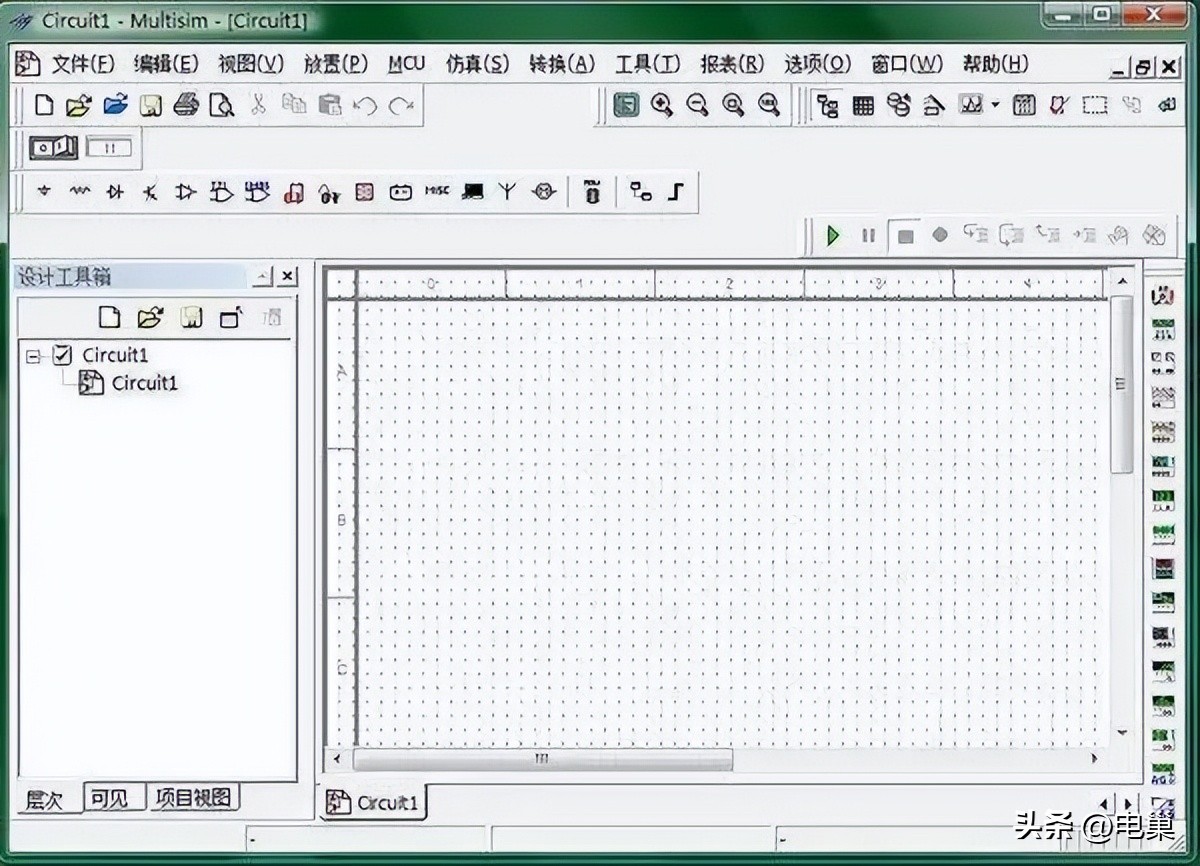电路仿真软件multisim,multisim电路仿真软件使用教程