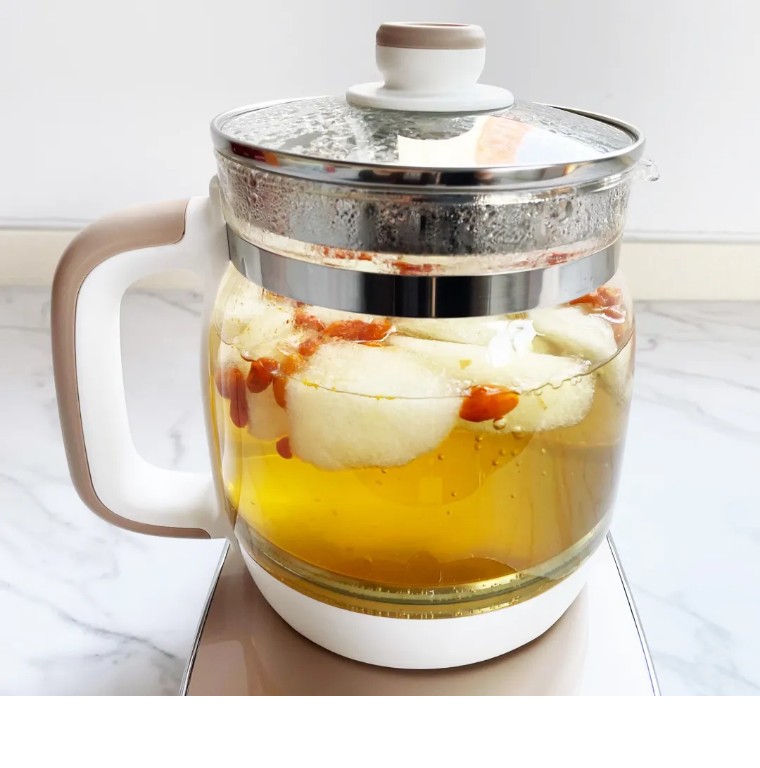 冰糖梨茶怎么熬治咳嗽,冬天干燥易咳嗽试试枸杞冰糖雪梨