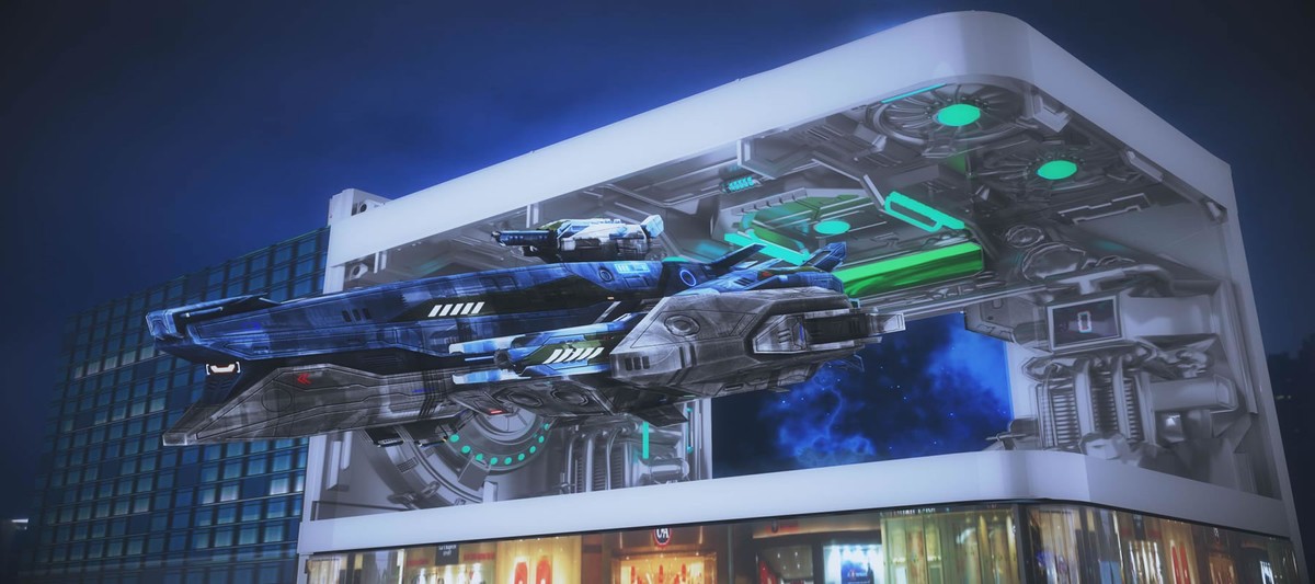 偏锋光束全息投影,裸眼3d屏幕多少钱