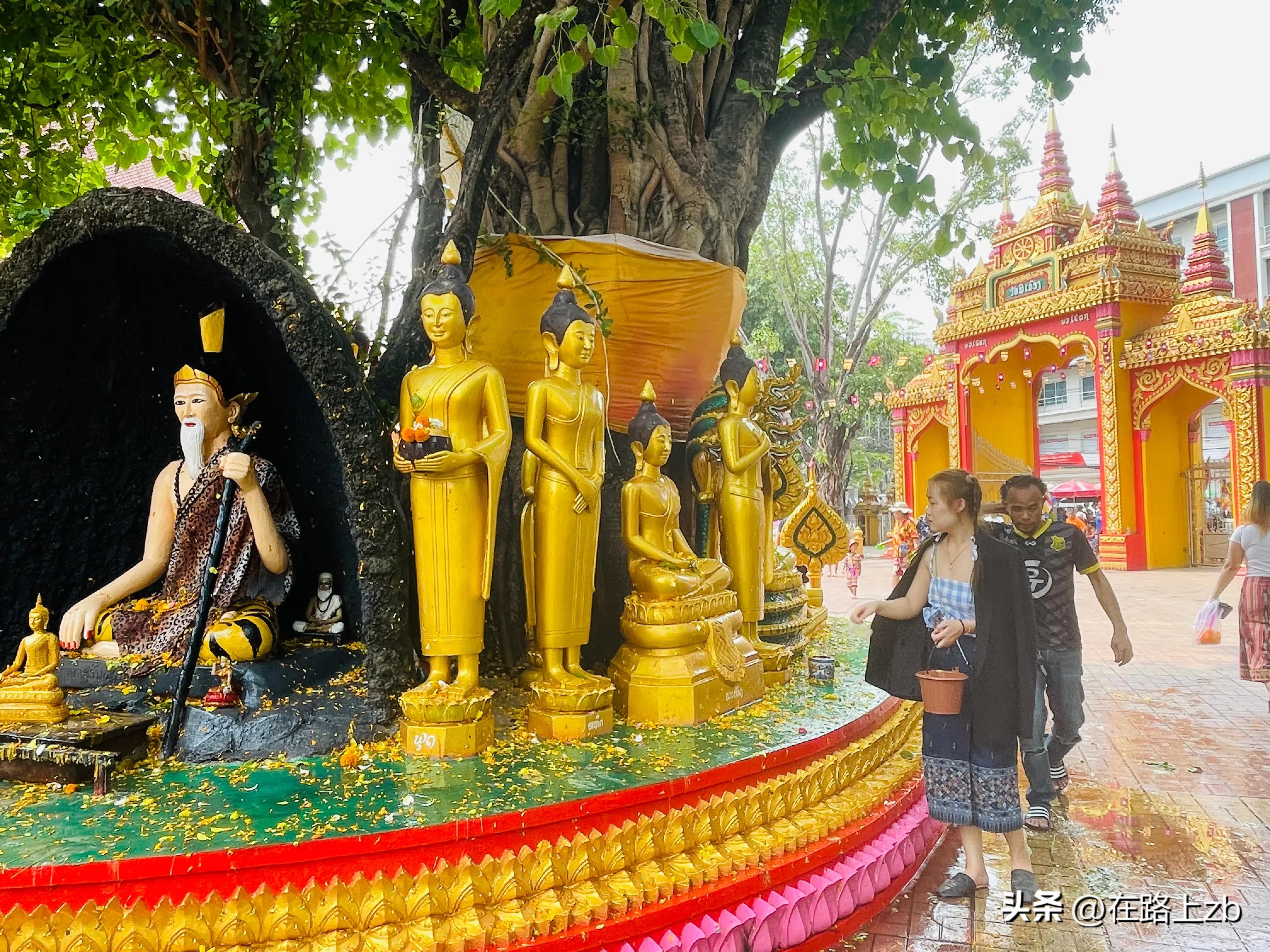 老挝万象塔銮湖,怎么去老挝万象