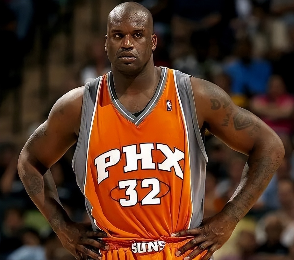 十大球星第十位奥尼尔,nba前五中锋奥尼尔