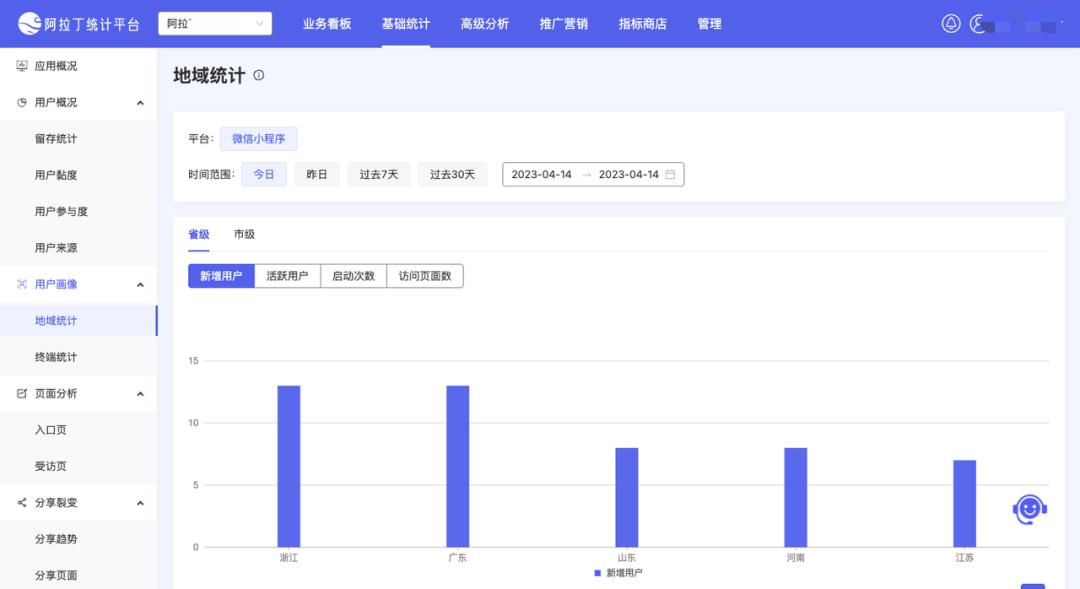 阿拉丁统计平台官网,阿拉丁数据统计小程序
