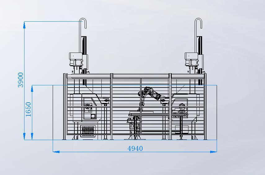 机床桁架自动化,机床桁架机械手自动化生产线