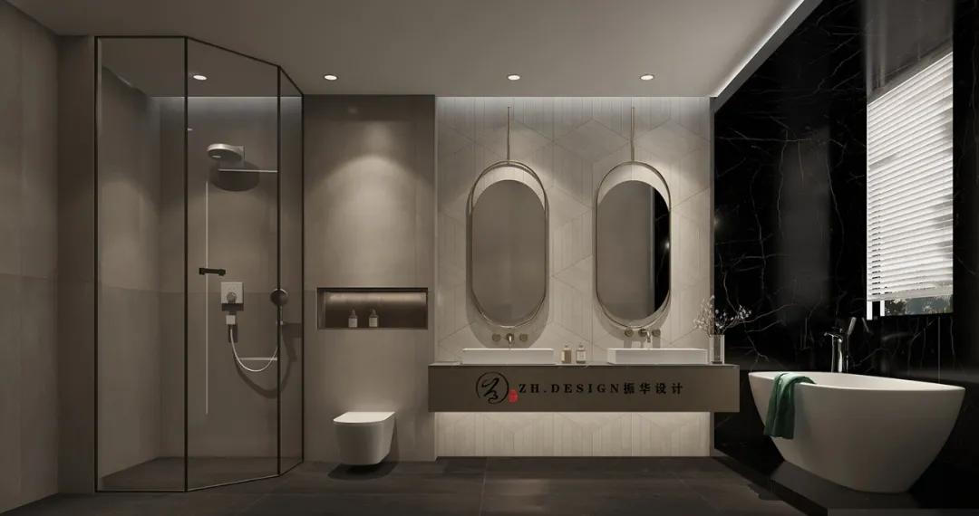 无锡家装简约大气设计,香樟园轻奢装修