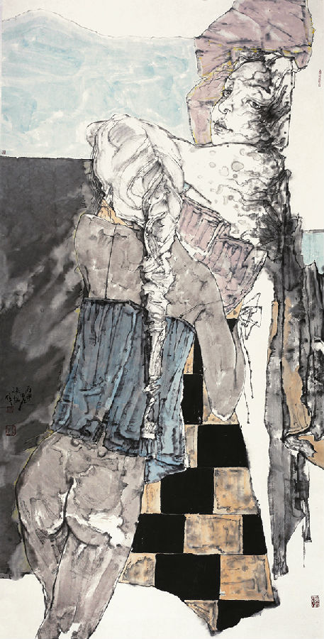 孙棋国画作品,孙棋画家作品