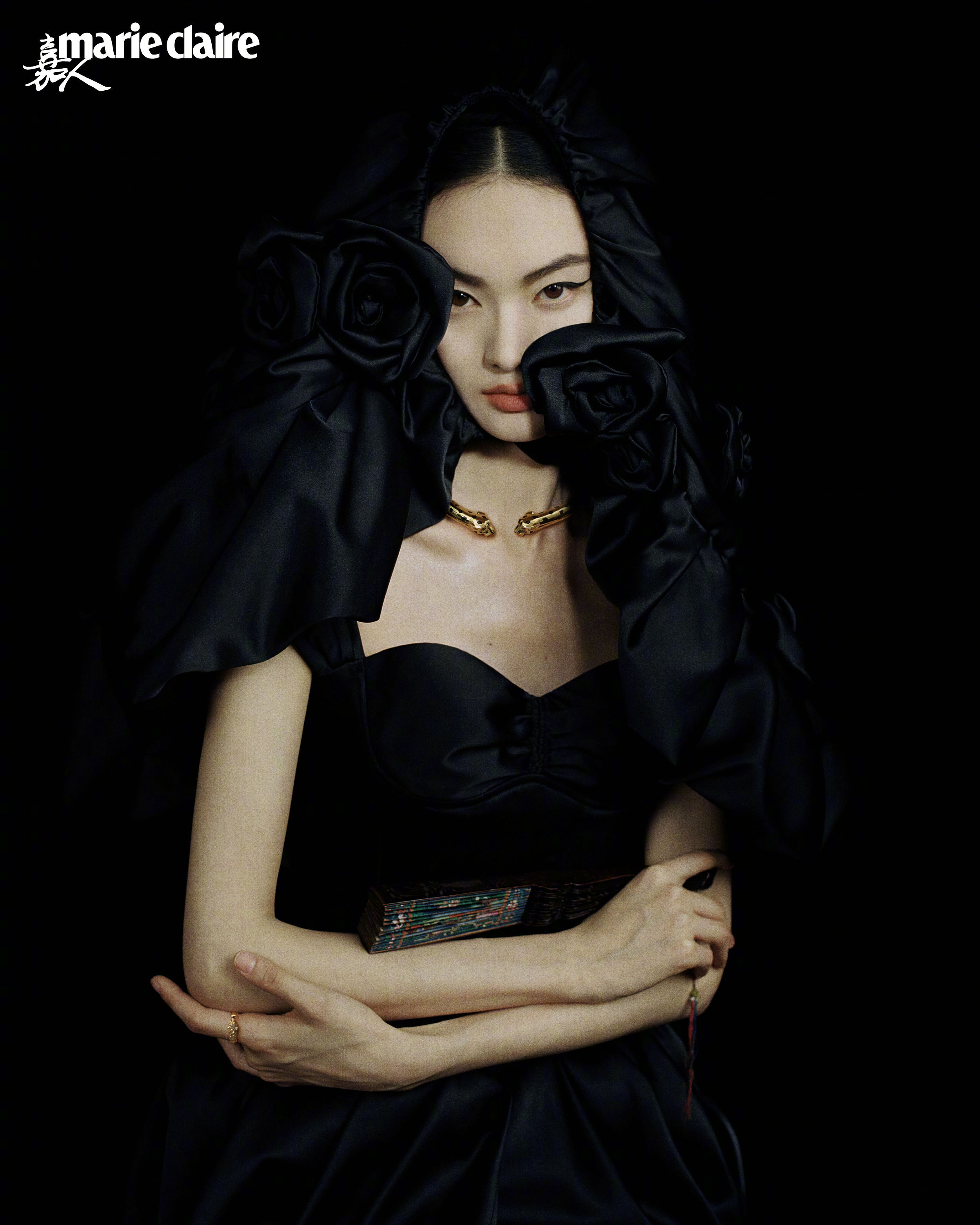 贺聪惊艳的时装,贺聪时尚芭莎