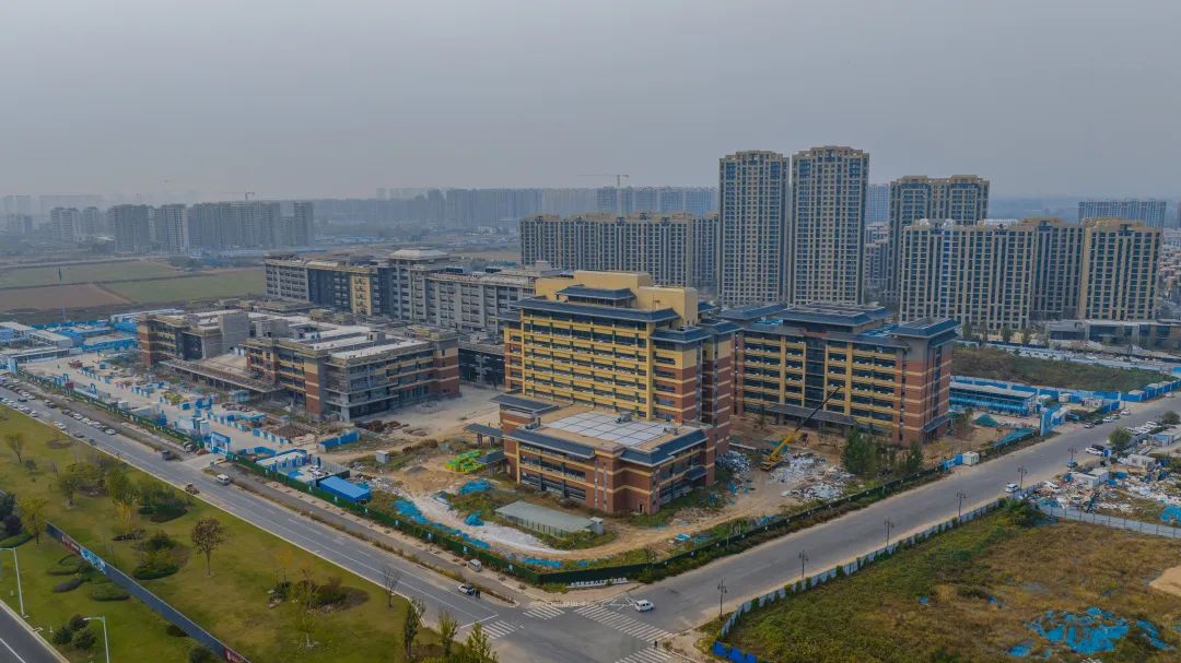 即将完工！实探河南中医药大学第一附属医院新院区建设
