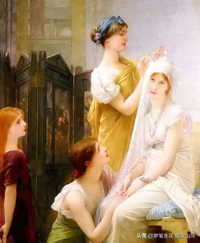 高清油画静物大师作品,欣赏超写实人物油画