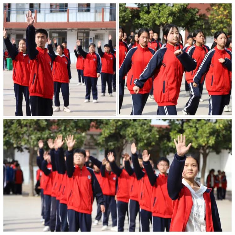 舞动韵律绽放活力—空冢郭镇初级中学举行校园“曳步舞”比赛初赛