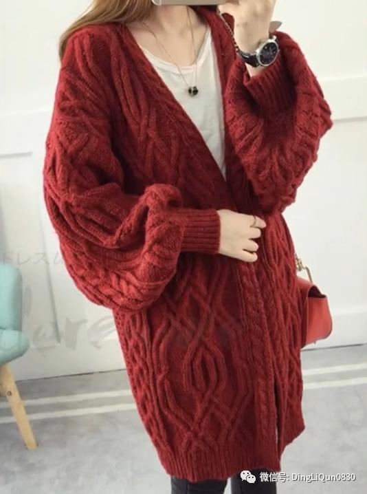 针织花型图案大全,十款好看的针织开衫秀出你的风格